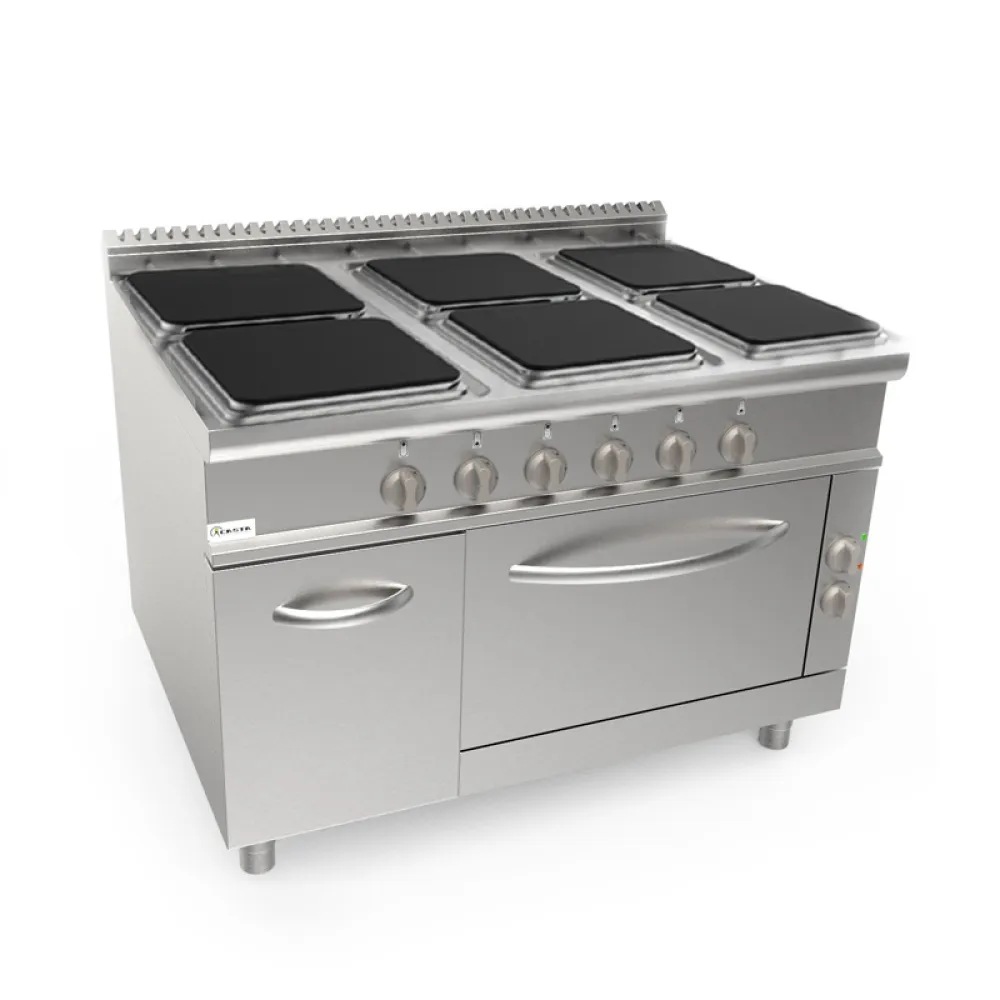 Plaque de cuisson électrique avec four électrique LADYQ 900 LQ/CQE6NE