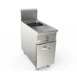 Friteuse à gaz avec armoire 17L LADYQ 900 LQ/FRG1V17