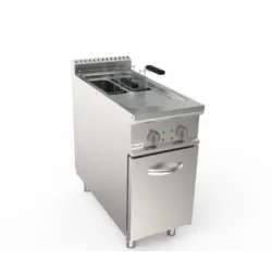 Friteuse électrique avec armoire 8+8L LADYQ 900 LQ/FRE2V8