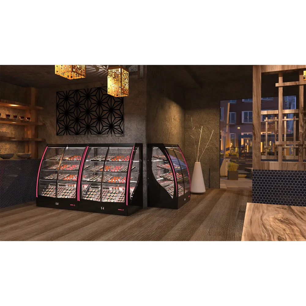 Vitrine réfrigérée PAK Curved CAC (PAK-CAC)