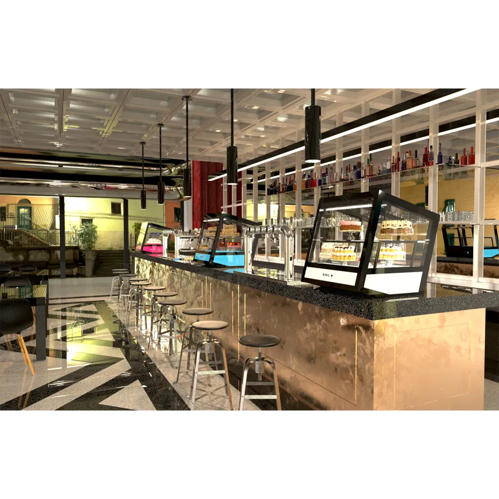 Vitrine réfrigérée QBO-R (BHS-QBO-R)