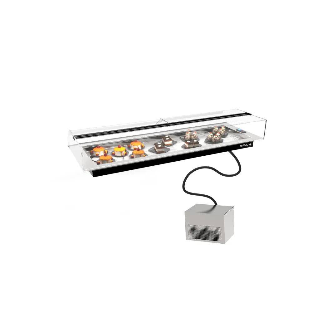 Vitrine réfrigérée avec unité de réfrigération MINIMAL REMOTO MI-6R