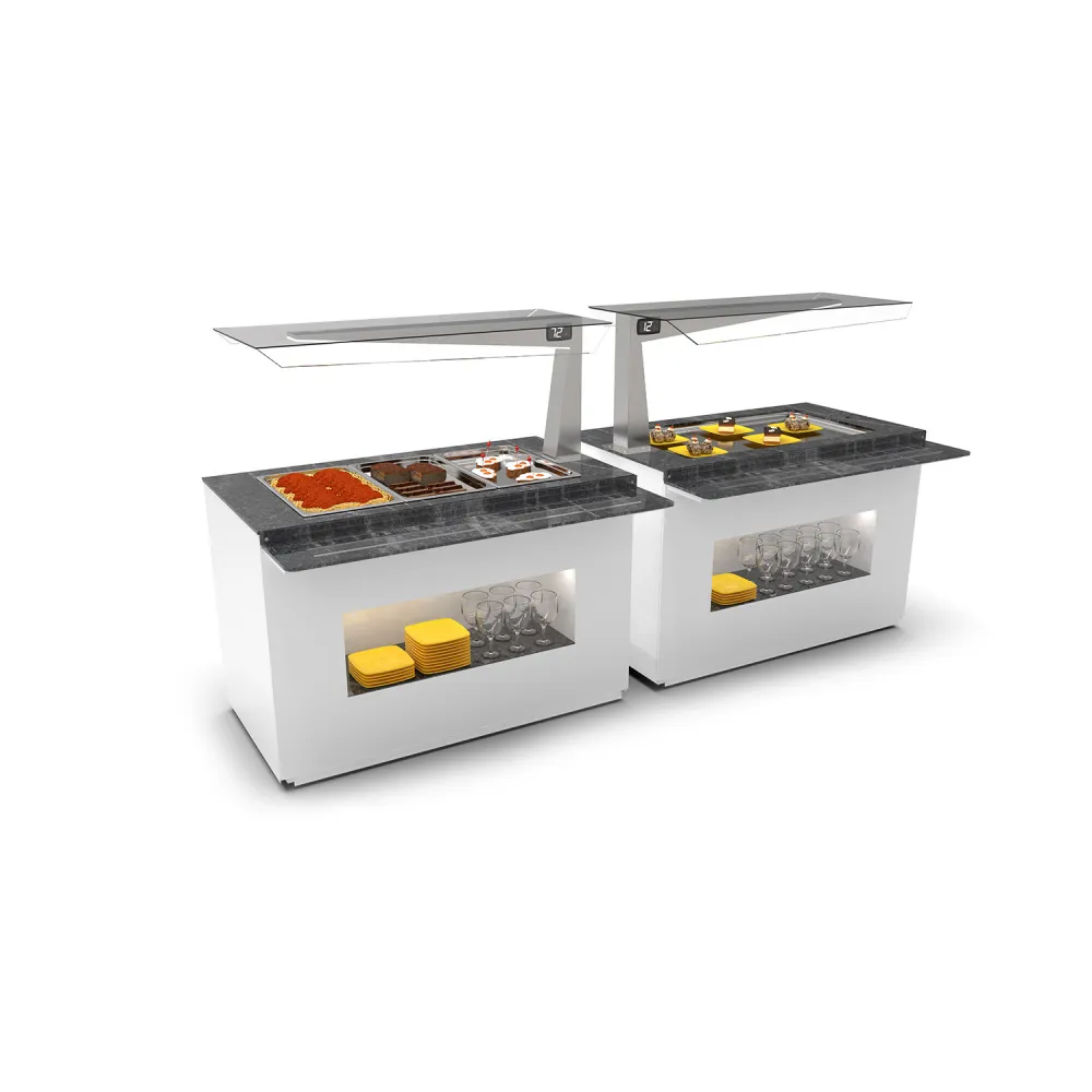 Buffet avec surface chauffante BUSA