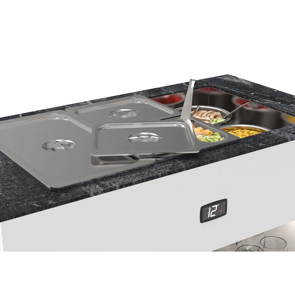 Buffet froid pour bacs GN BUF150V