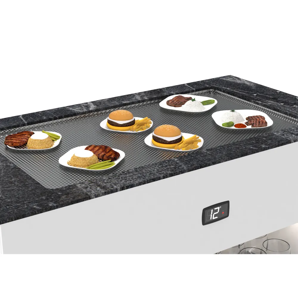 Buffet avec surface chauffante BUSA