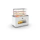 Buffet-vitrine chauffante pour récipients GN BUB65V