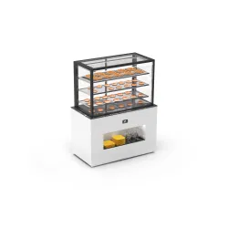 Buffet chauffant avec vitrine BUF120-80C