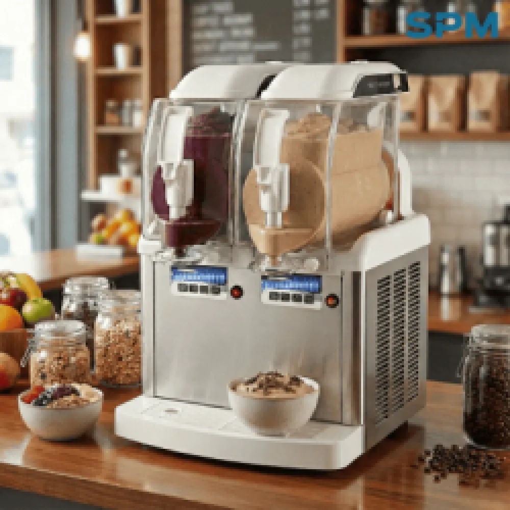 Distributeur de boissons froides et de crème glacée 5+5L GT PUSH 2 (561011)