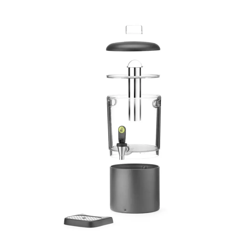 Distributeur de jus 4 L, 315x211x(H)431mm, noir (425008)