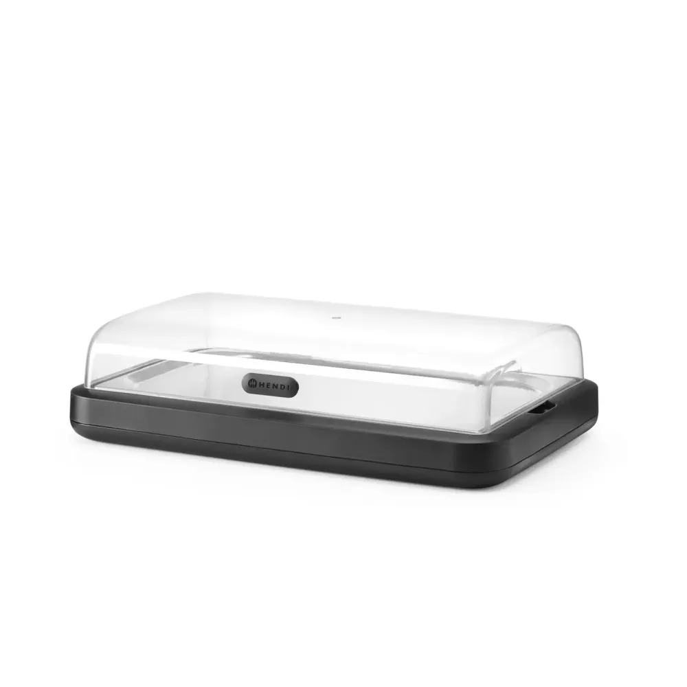 Marmite de présentation froide 593×389×(H)147 mm, noir (871904)