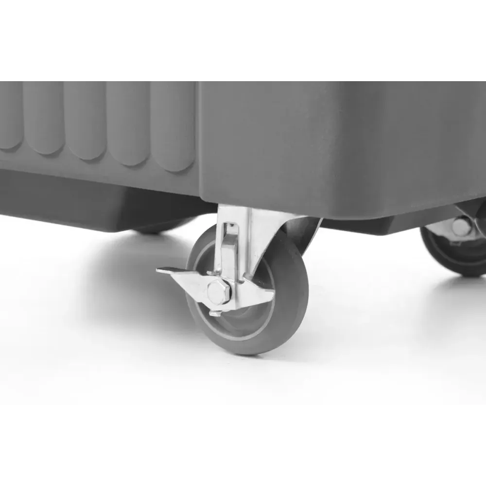 Conteneur de stockage de glace sur roulettes 110 L (877883)