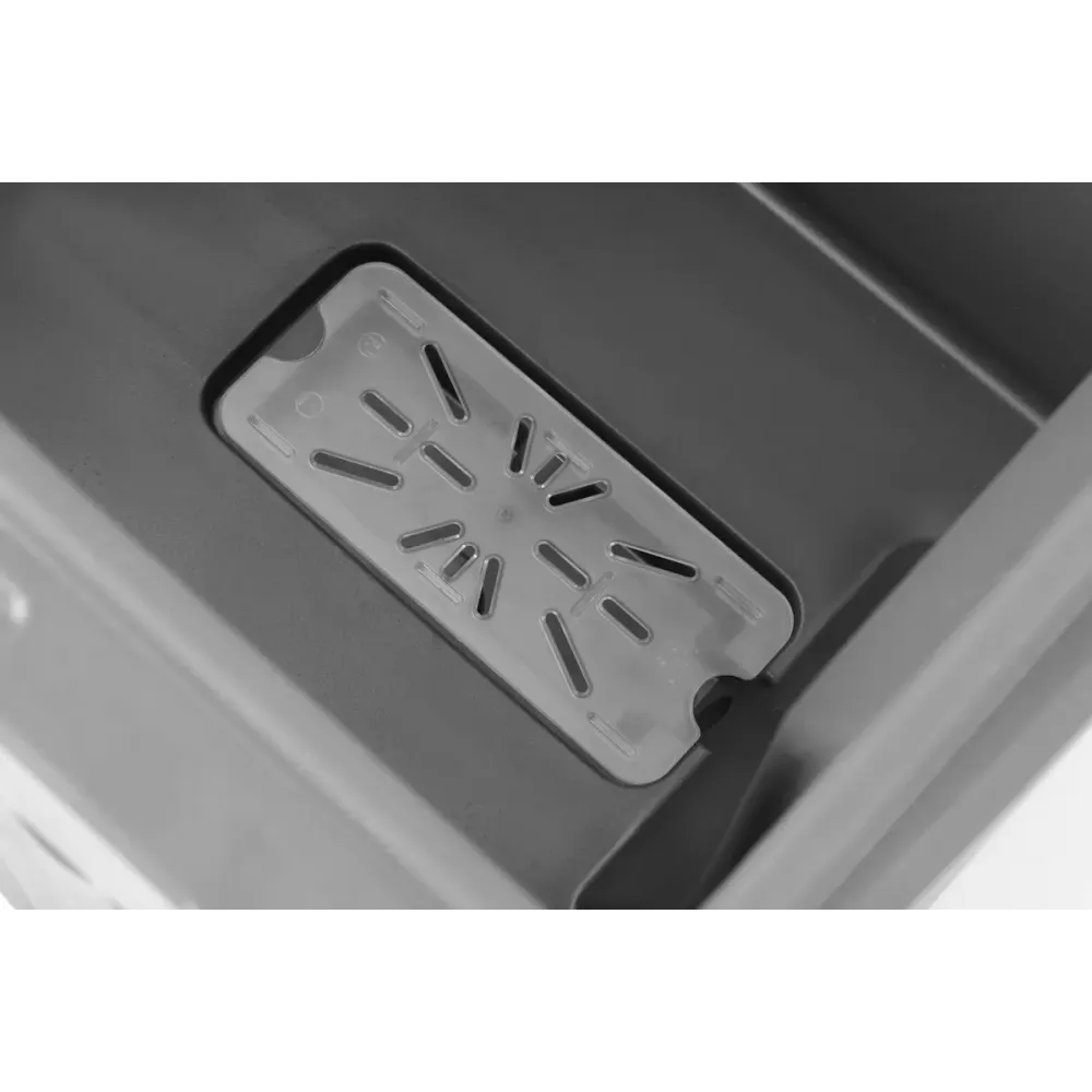 Conteneur de stockage de glace sur roulettes 110 L (877883)