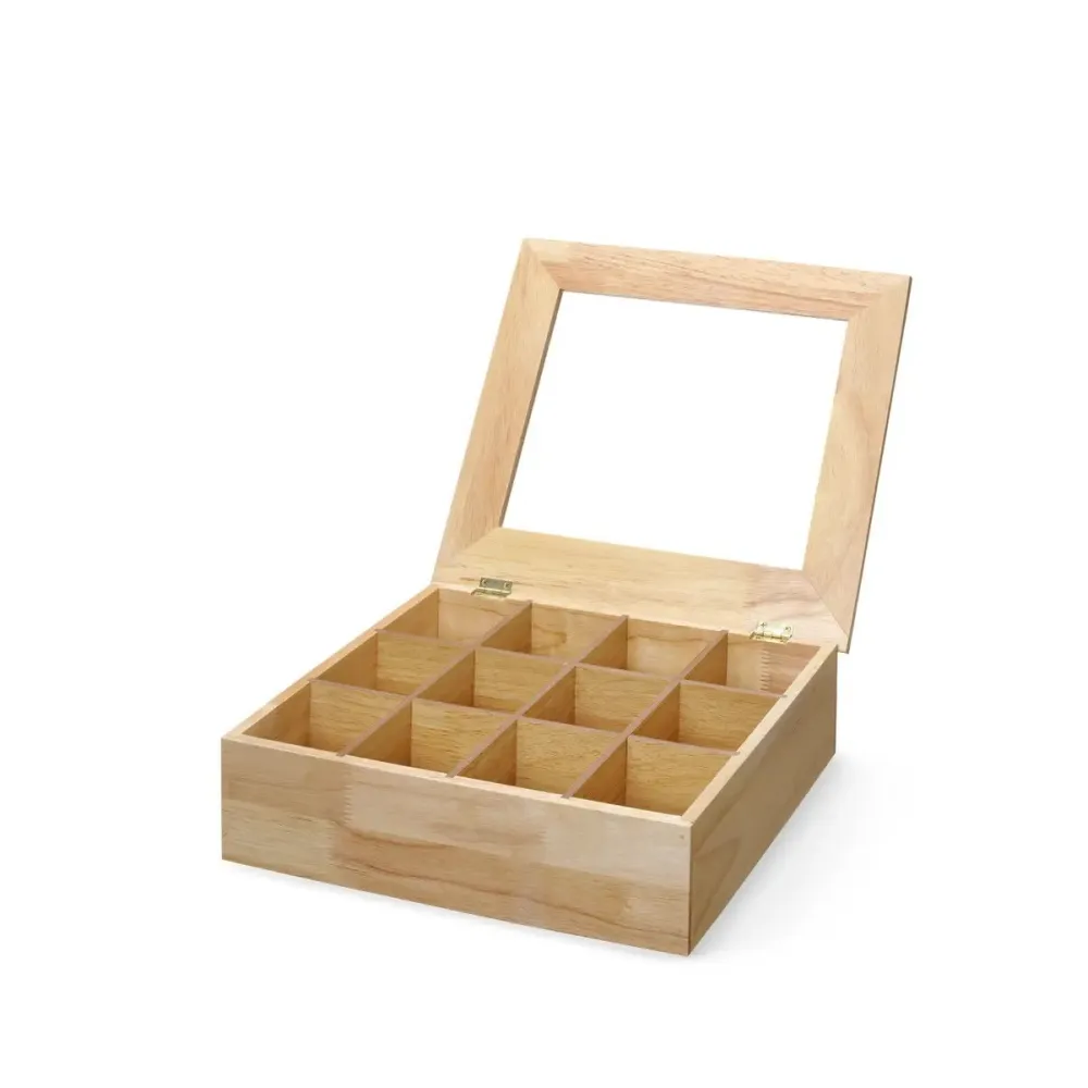 Boîte à thé 300 × 280 × (H) 90 mm (456514)