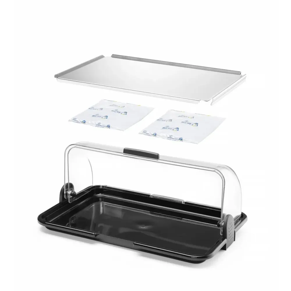 Petite vitrine rolltop à double fonction (871775)