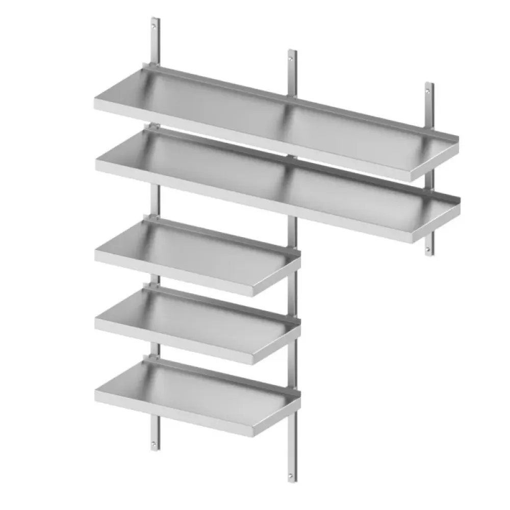 Système d’étagères murales 600-3 avec une tablette (LSX1-60/30/30)