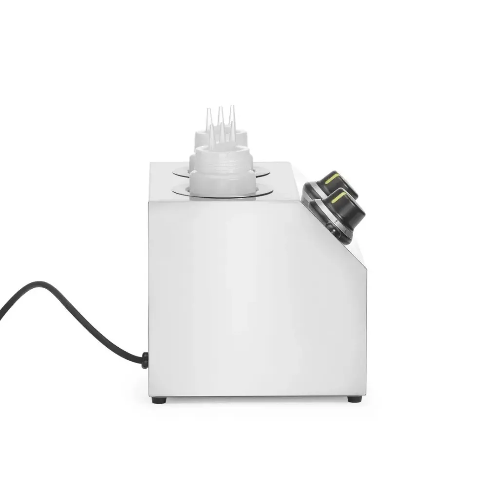 Chauffe-sauces double 2 × 0,65 L (201725)