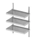 Système d’étagères murales 2000-5 à trois niveaux (LSX3-200/50/90)
