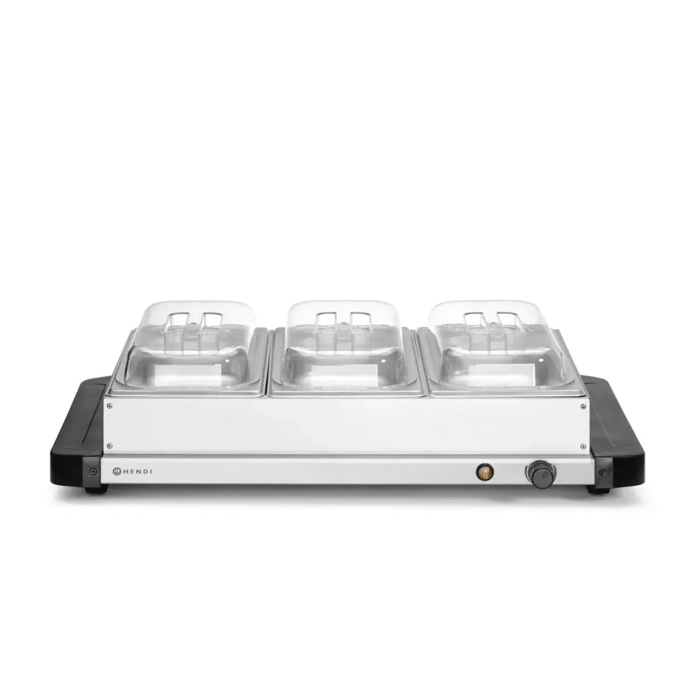 Chauffe-plats électrique pour 3 GN 1/3 (201749)