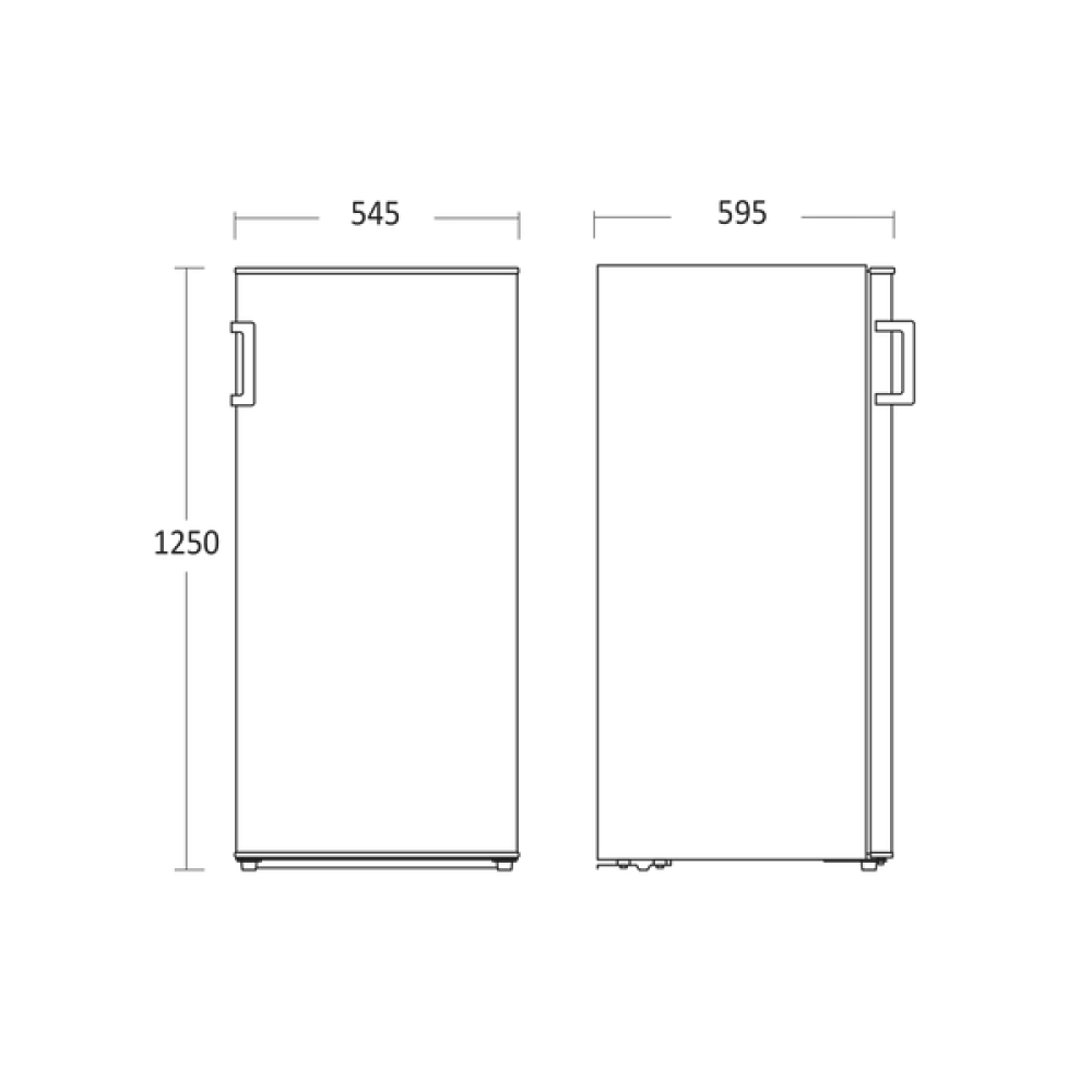 Congélateur 127L FRF127WE (31024010000FRF127WE)
