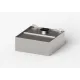 Hotte aspirante murale type caisson 1010 x 1000 x 400 (619010)