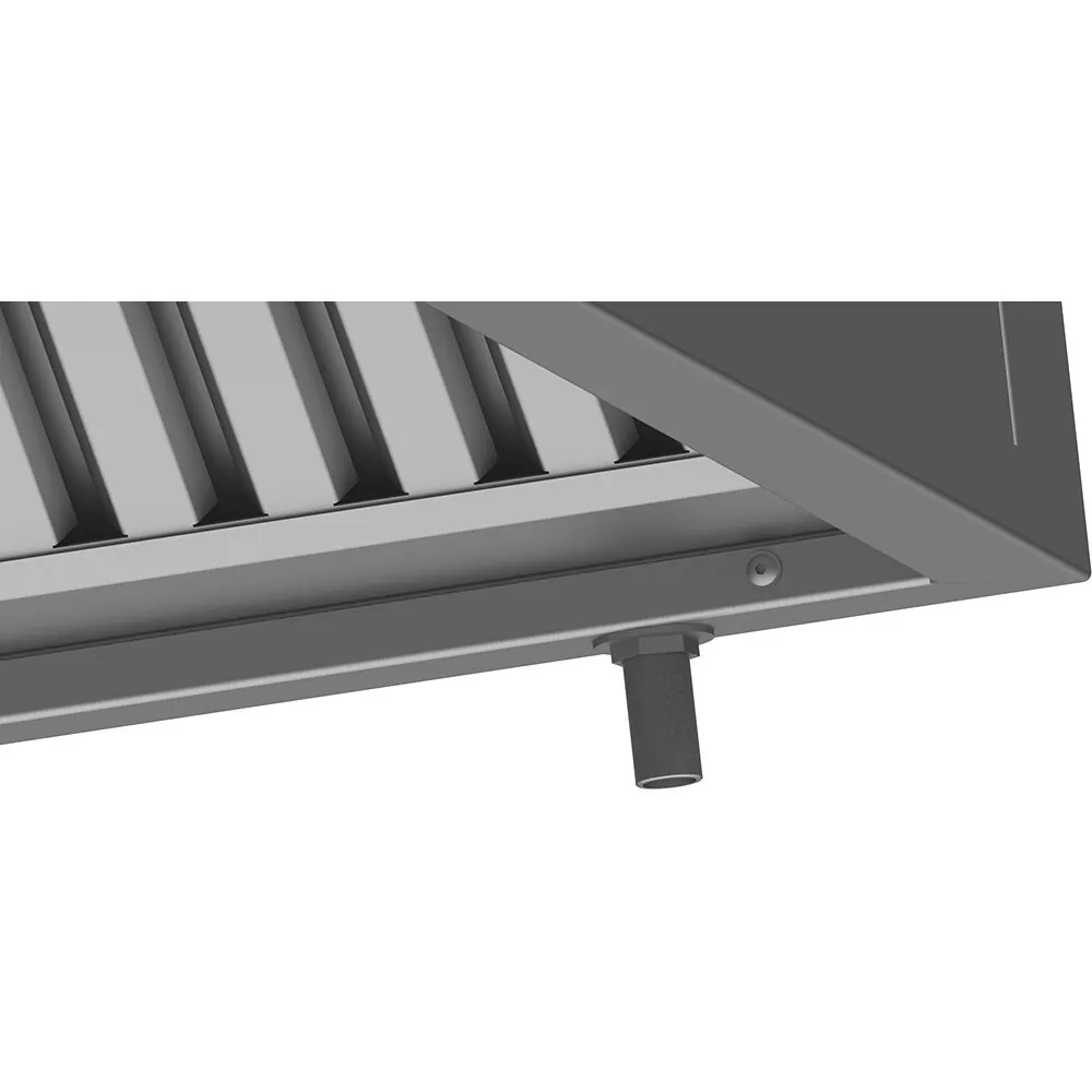 Hotte aspirante murale (type caisson) 1510 x 1000 x 400 mm (619015)