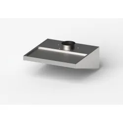 Extracteur de vapeur pour pièces à faible hauteur sous plafond 1010 x 1000 x 400