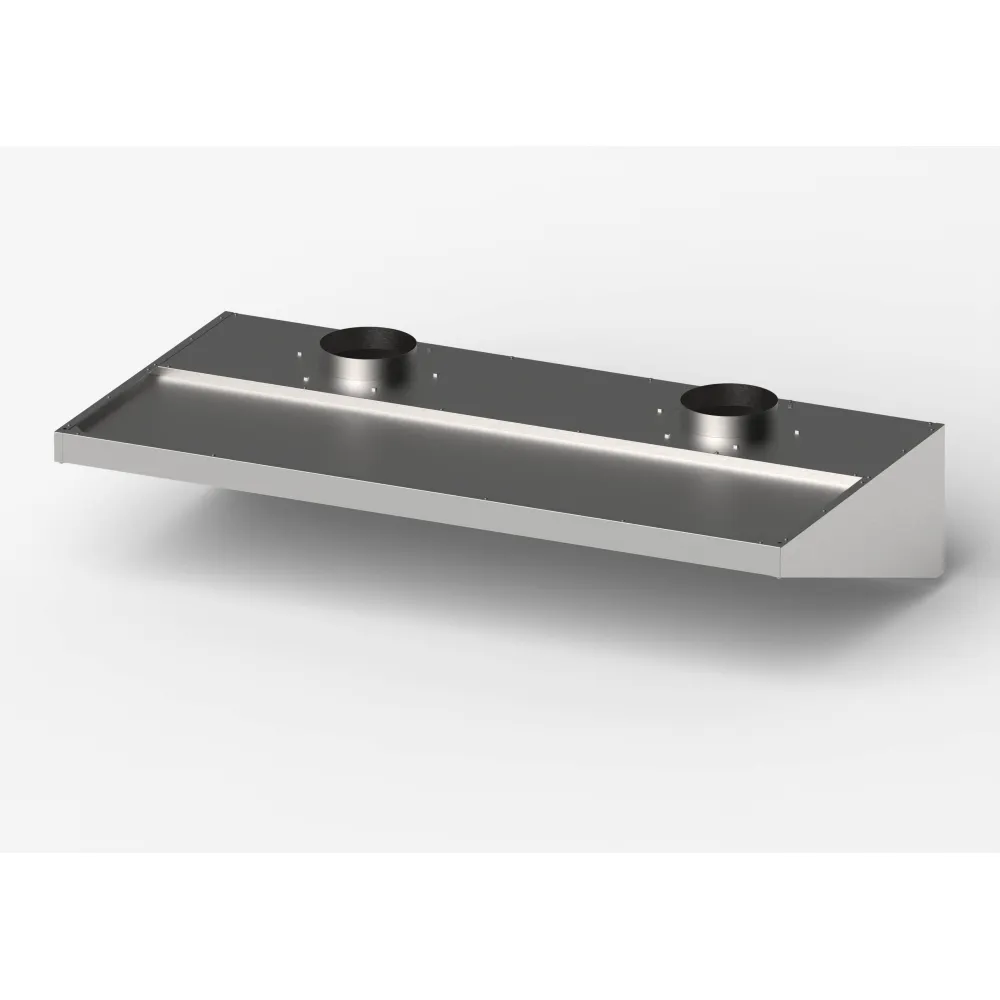 Extracteur de vapeur pour pièces à faible hauteur sous plafond 2010 x 1000 x 400 (619120)