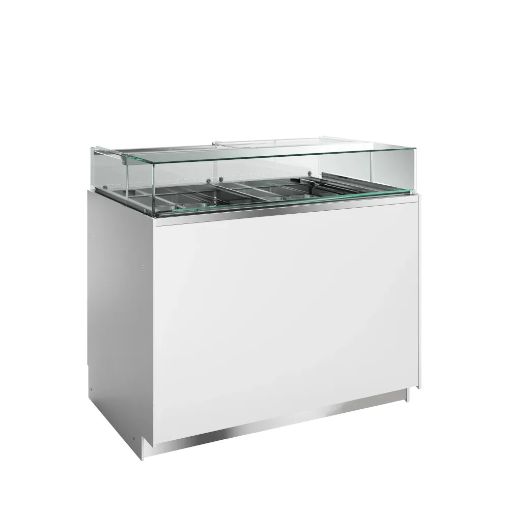 Vitrine à glaces à 2 zones, 224 L (DELTA NEW)