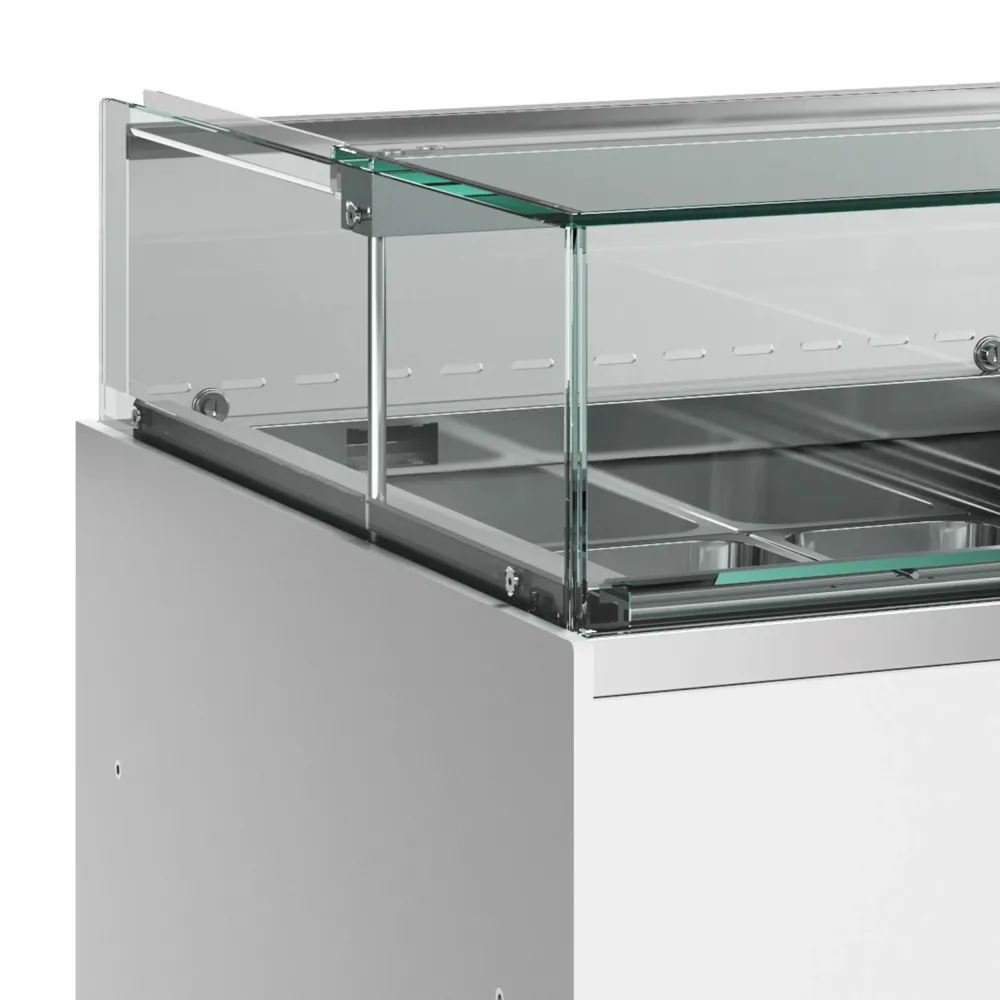 Vitrine à glaces à 2 zones, 224 L (DELTA NEW)