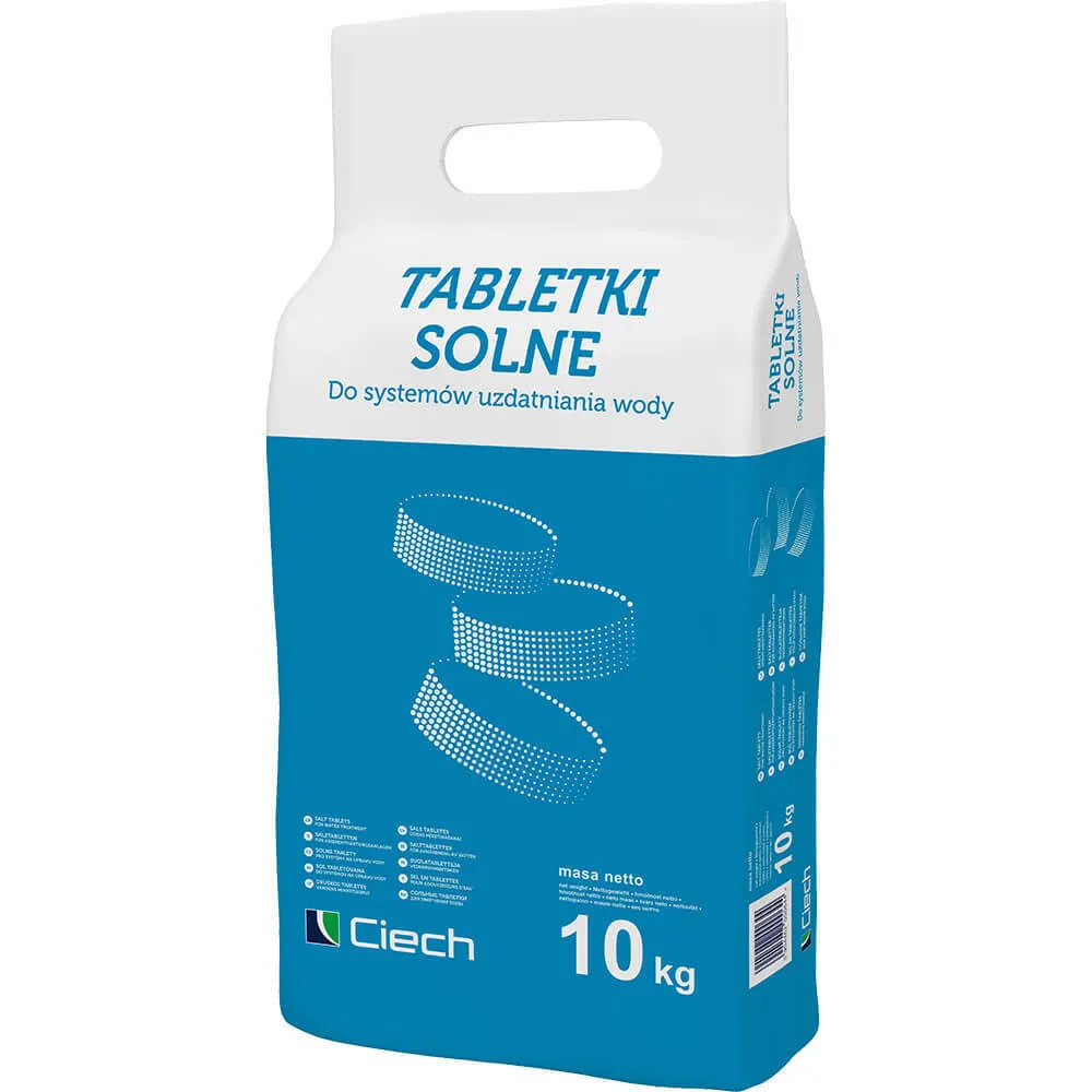Tablettes de sel pour adoucisseurs d'eau, 10 kg (820998)