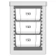 Conteneur thermique isolé 12 x GN 1/1 20 mm (055106)