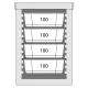 Conteneur thermique isolé 12 x GN 1/1 20 mm (055106)