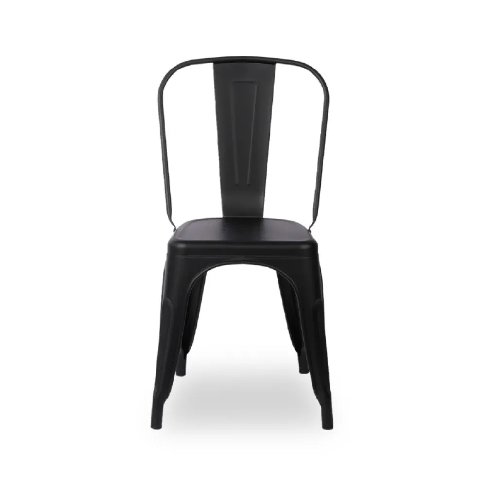 Chaise PARIS TOLIX, noire (KL/K.PARIS100/BS/STM)