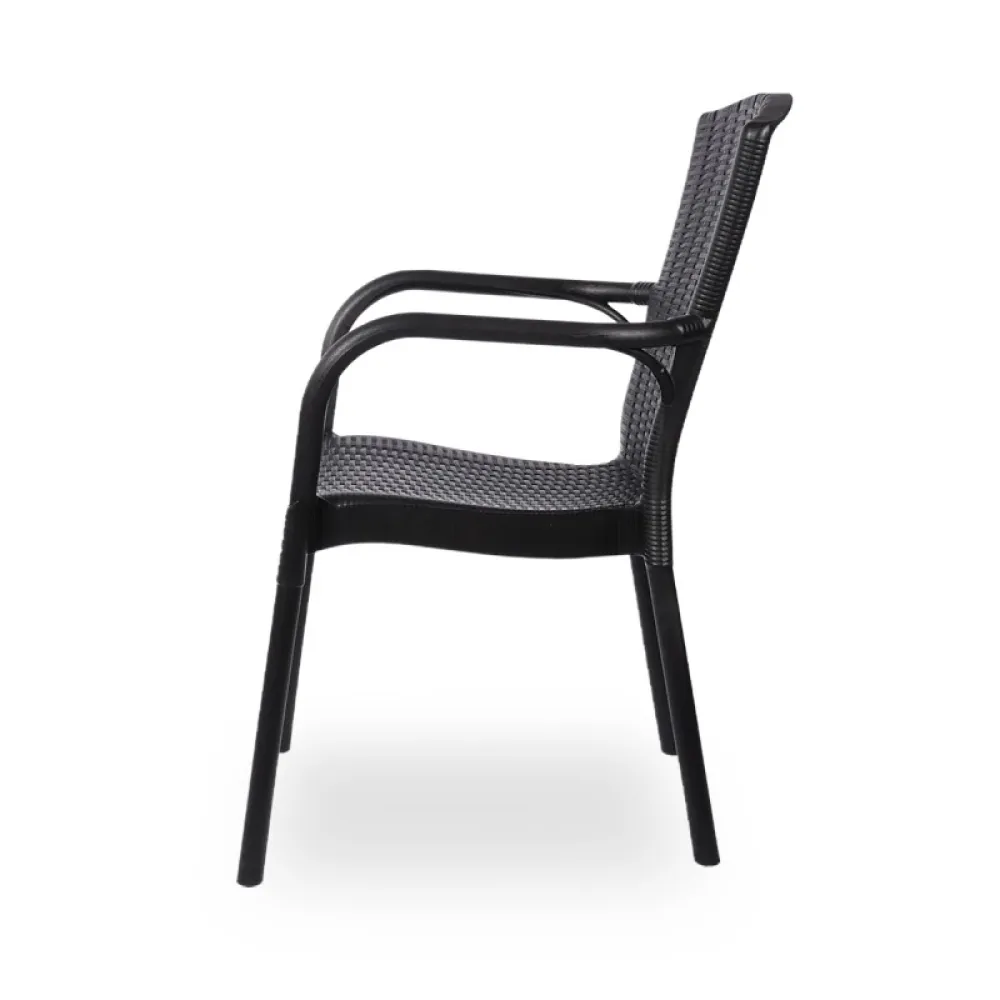 Chaise ANDREA 110, noire (KOP/ANDREA110/TT/STM)