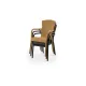 Chaise ANDREA 210, marron (KOP/ANDREA210/TT/STM)