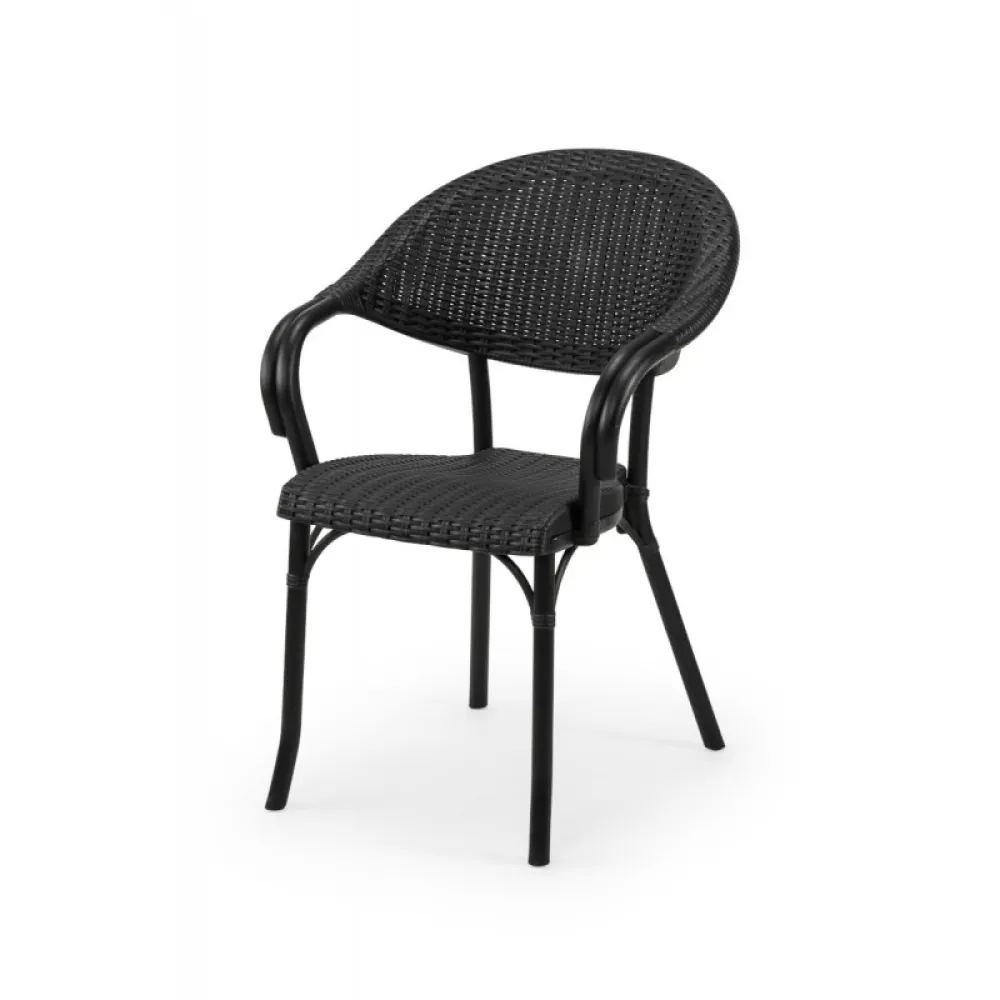 Chaise MARCO 110, noire (KOP/MARCO110/TT/STM)