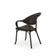 Chaise MARCO 210, marron (KOP/MARCO210/TT/STM)