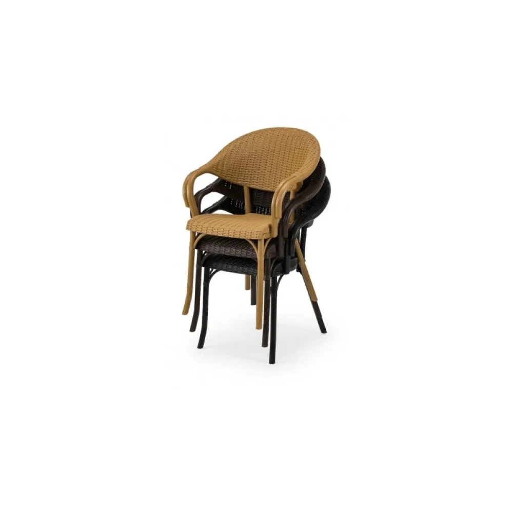 Chaise MARCO 210, marron (KOP/MARCO210/TT/STM)