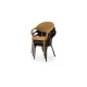 Chaise MARCO 210, marron (KOP/MARCO210/TT/STM)