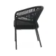 Chaise AUGUSTO 1616, noire (KOP/AUGUSTO.TRP.1616/HH/STM)