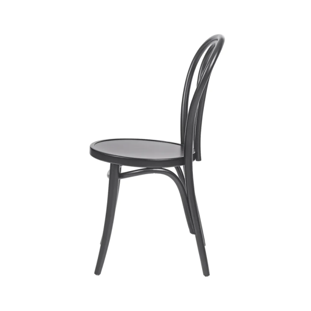 Chaise MONET 18, noire (KDG/MONET.18.10.95/FH/STM)