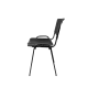 Chaise ISO PLAST 0102, noire (KKO/ISO.PLAST.0102/NS/STM)