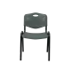 Chaise ISO PLAST 0105, grise (KKO/ISO.PLAST.0105/NS/STM)