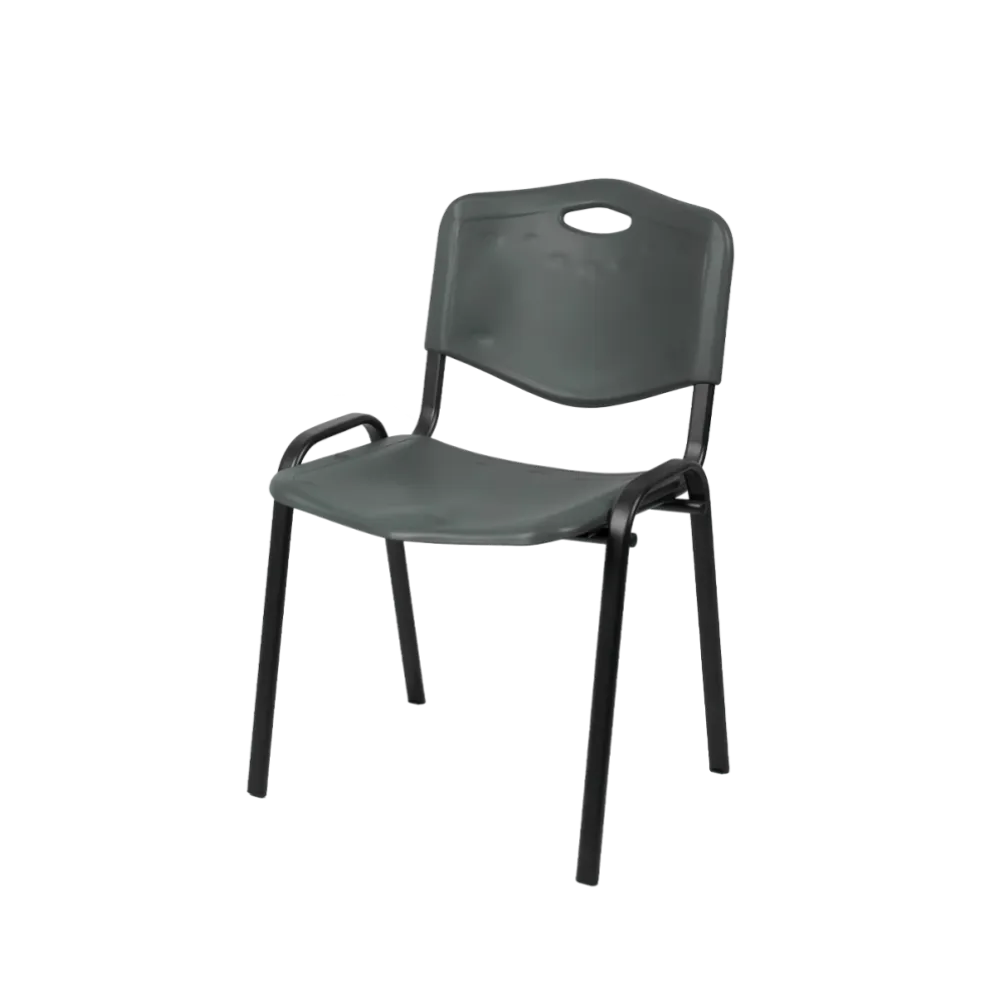 Chaise ISO PLAST 0105, grise (KKO/ISO.PLAST.0105/NS/STM)