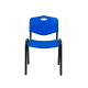 Chaise ISO PLAST 0131, bleue (KKO/ISO.PLAST.0131/NS/STM)