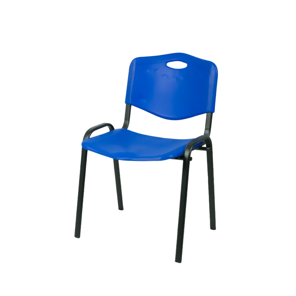 Chaise ISO PLAST 0131, bleue (KKO/ISO.PLAST.0131/NS/STM)