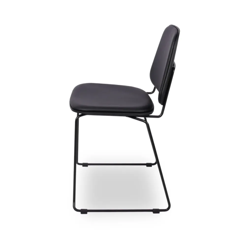 Chaise NEVADA TAP (KKO/NEVADA.TAP.01.01/BN/STM)