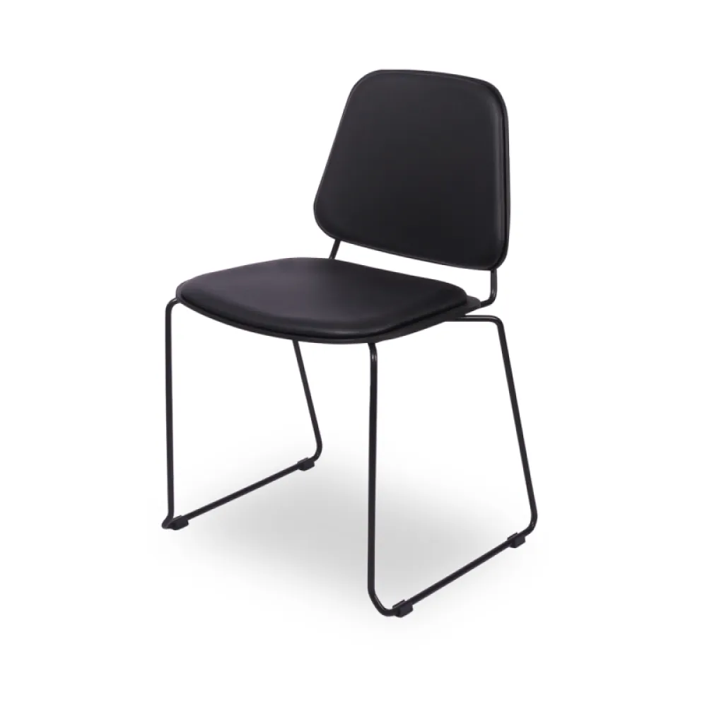 Chaise NEVADA TAP (KKO/NEVADA.TAP.01.01/BN/STM)