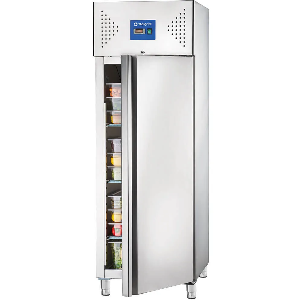 Réfrigérateur en acier inoxydable, 600 L (830592)