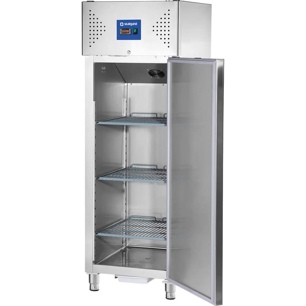 Réfrigérateur en acier inoxydable, 600 L (830592)